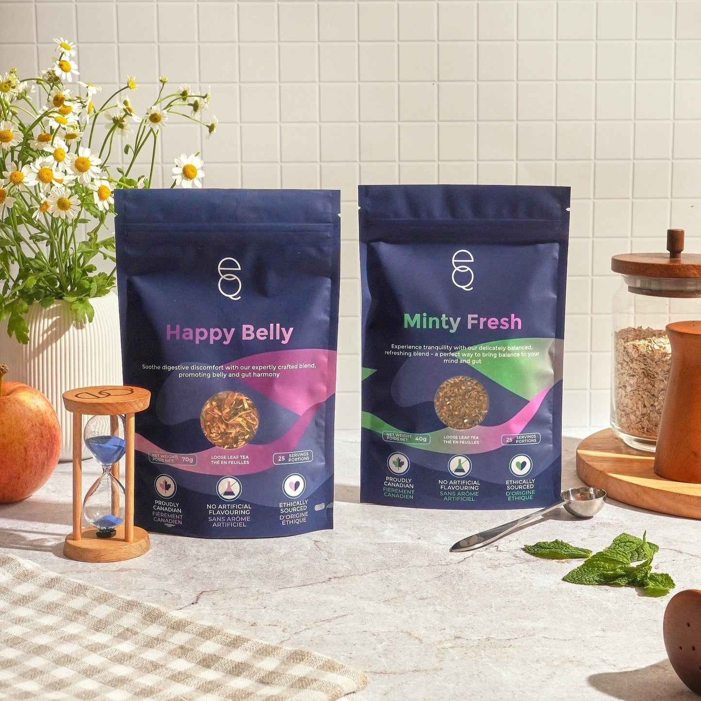 Gut support tea packs