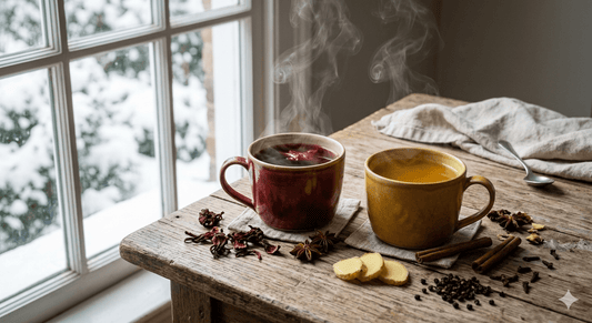 Winter Immunity Teas: How Tulsi and Hibiscus Support Wellness in Cold Weather - EQ State