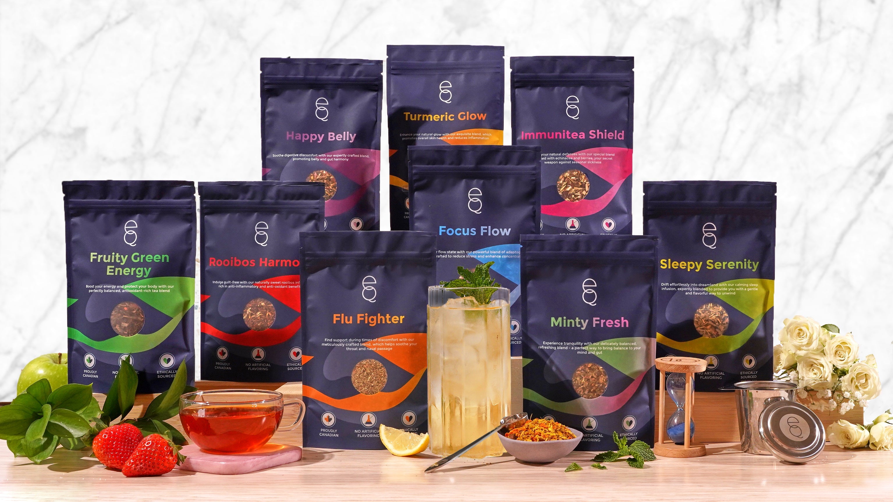Wellness Herbal Teas in Canada | Functional Blends for Every Day – EQ State