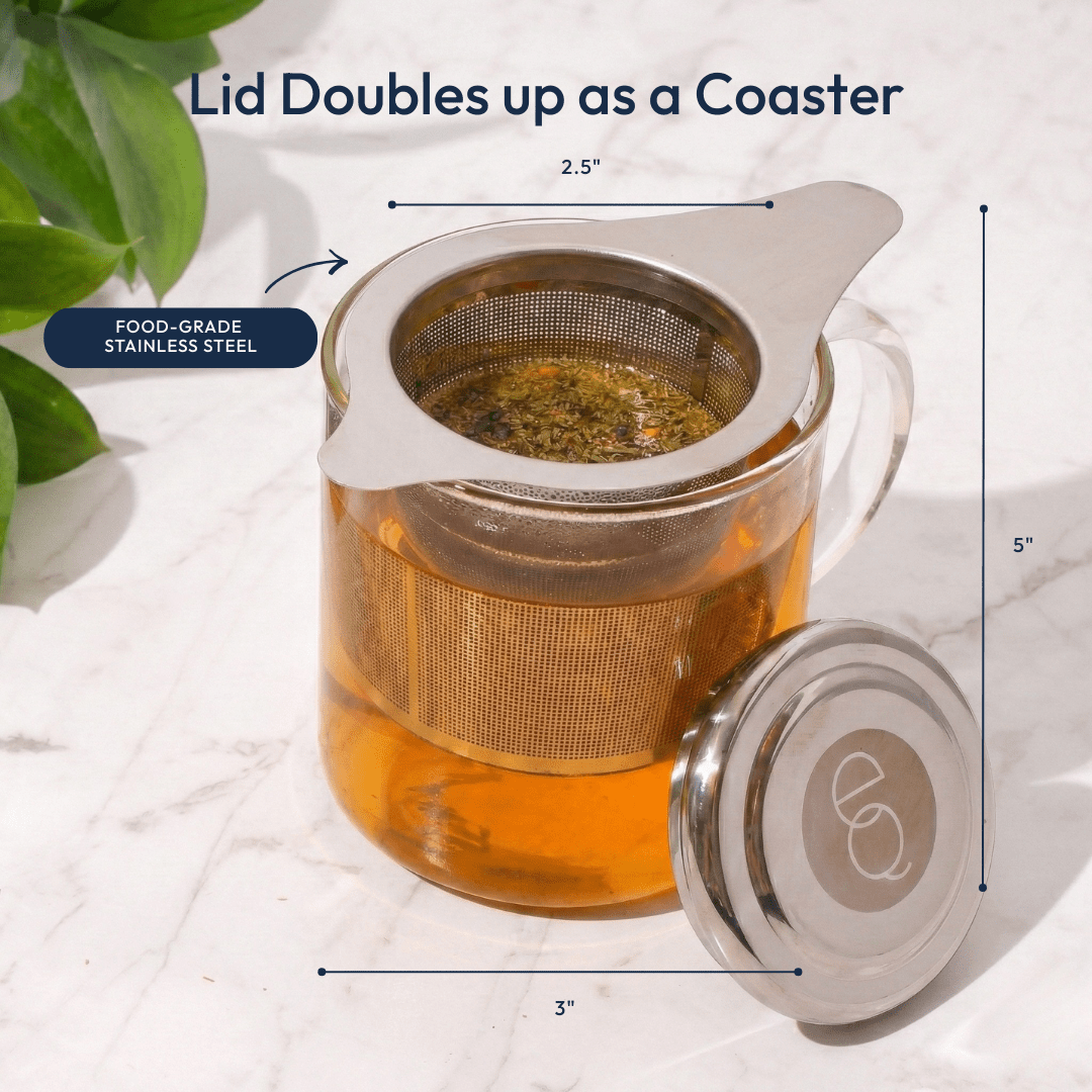 Rectangular Tea Infuser Tea Infuser for Loose Leaf Tea | Stainless Steel – EQ State