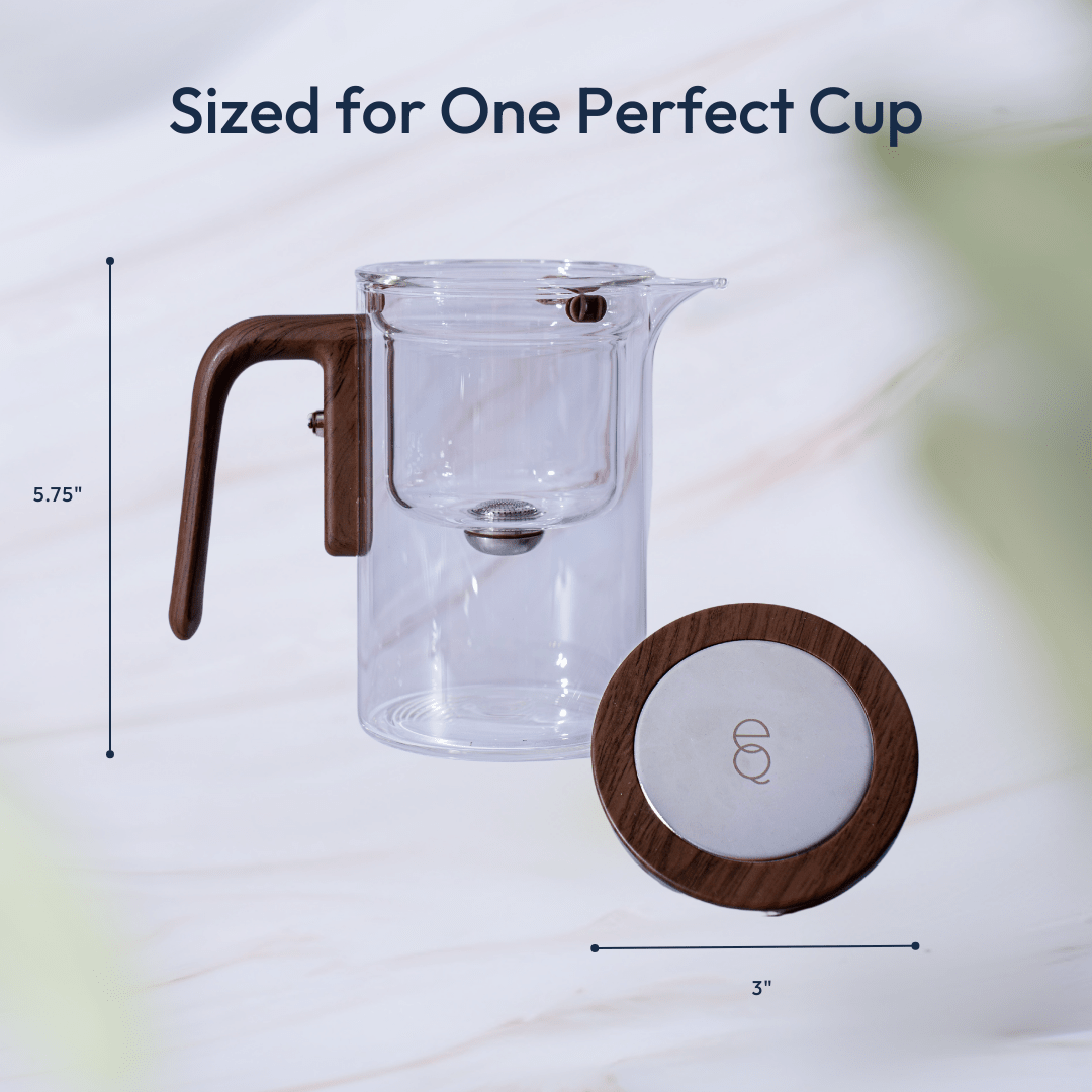 Premium Tea Steeper – Easy Loose Leaf Brewing | EQ State